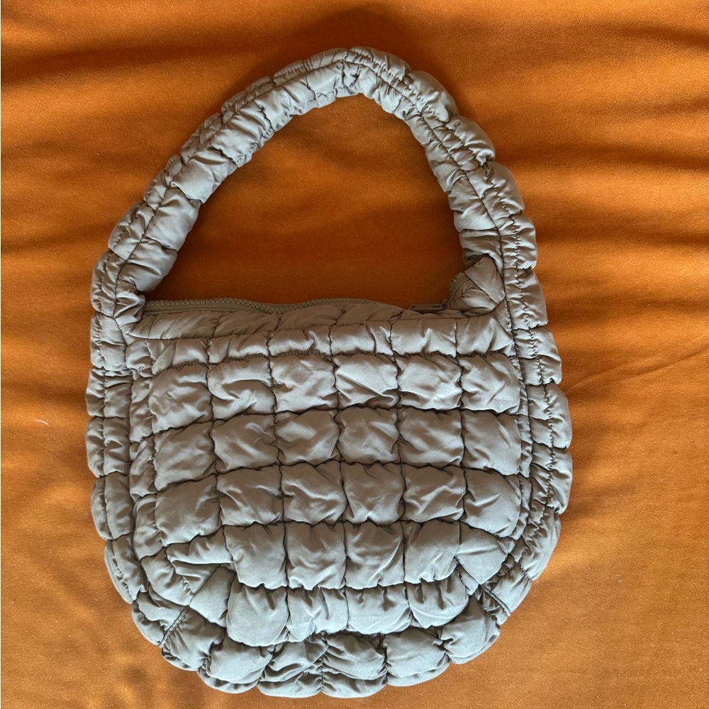 COS Light Green Quilted Mini Bag NWOT